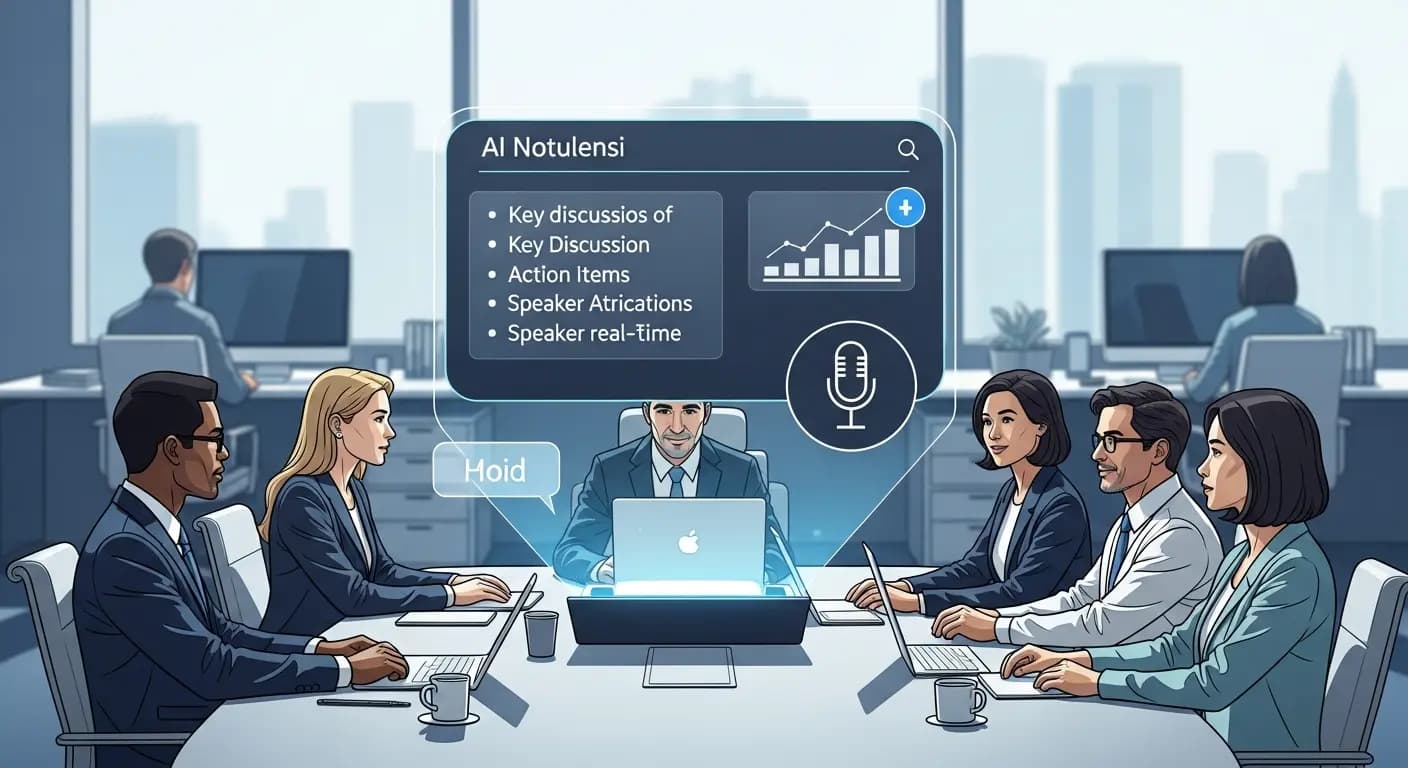 Tingkatkan Produktivitas di Kantor dengan AI Notulensi