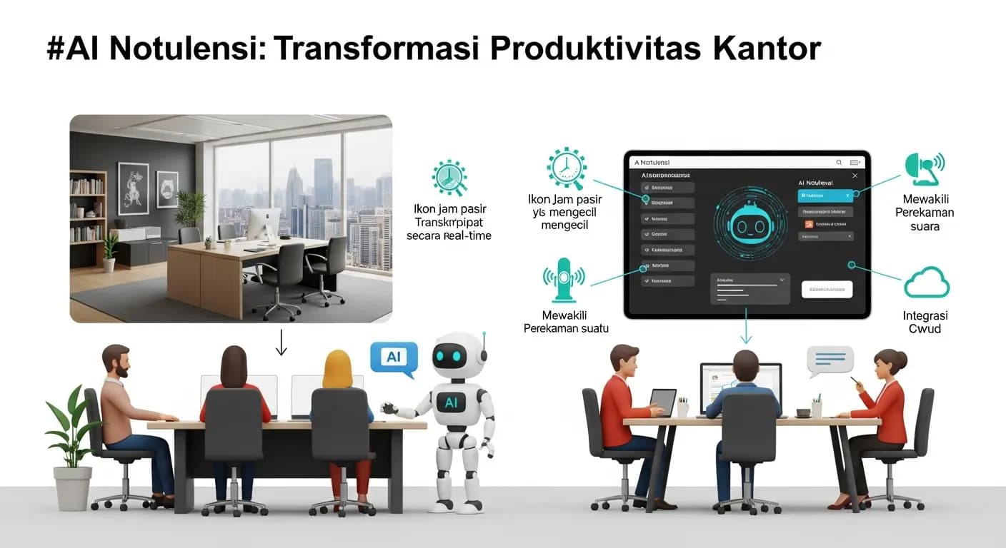Meningkatkan Produktivitas di Kantor: AI Notulensi untuk Reduksi Waktu Follow-Up